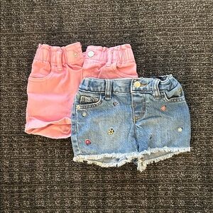 Lot of Cat & Jack jean shorts | 18 month